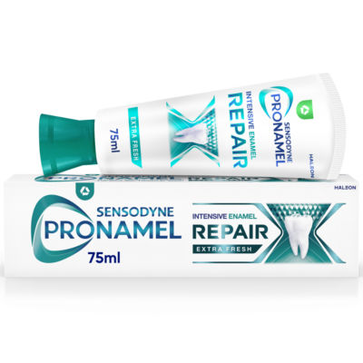 ASDA Sensodyne Intensive Enamel Repair Toothpaste Extra Fresh 75ml- Buy online at McGrocer