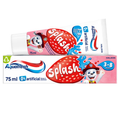 Aquafresh Paw Patrol Kids Splash Toothpaste 75ml - British product