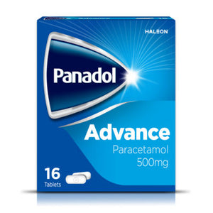 Panadol Advance Paracetamol 500mg Tablets Pain Relief 16s