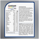 Centrum Advance 50+ multivitamin tablets 30s - British product