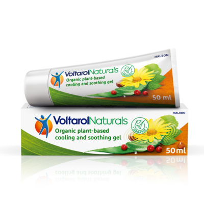 Voltarol Naturals Organic Plant-Based Cooling and Soothing Gel 50ml