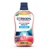 Corsodyl Active Gum Health Daily Soft Mint Mouthwash 500ml