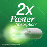 Panadol ActiFast 500mg paracetamol tablets 10s - British product