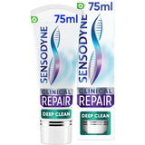 ASDA Sensodyne Clinical Repair Deep Clean Sensitive Toothpaste 75ml- Buy online at McGrocer
