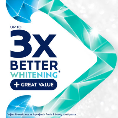 Aquafresh White Renew Deep Clean toothpaste 75ml, imported from the UK