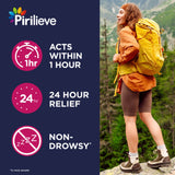 Pirilieve fexofenadine hayfever relief tablets 120mg 30s, imported from the UK