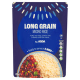 ASDA Long Grain Rice pouch 250g - British product