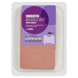 ASDA smooth Brussels pâté with garlic 200g, imported from the UK