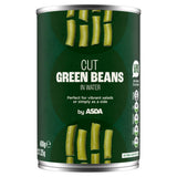 Asda cut green beans in water 400g - British product