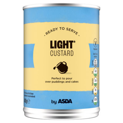 ASDA light custard 400g - British product