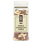 BAKE by ASDA triple chocolate curls 30g - British product