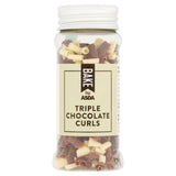 BAKE by ASDA triple chocolate curls 30g - British product