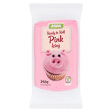 ASDA pink ready to roll cake icing 250g - British product