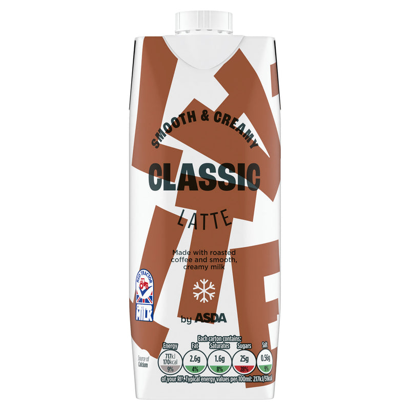 ASDA Classic Latte 330ml - British product