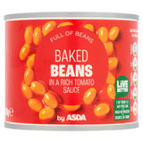 ASDA baked beans in rich tomato sauce 210g - British product