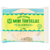 ASDA Classico mini wheat flour tortillas 300g pack - British product