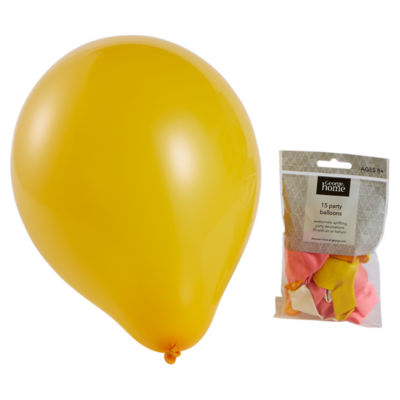 Pastel party balloons 15 pack, imported from the UK