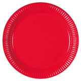 George Home rote Pappteller 12er-Pack, UK-Version