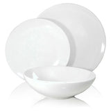 George Home Basic White dinner set, UK version