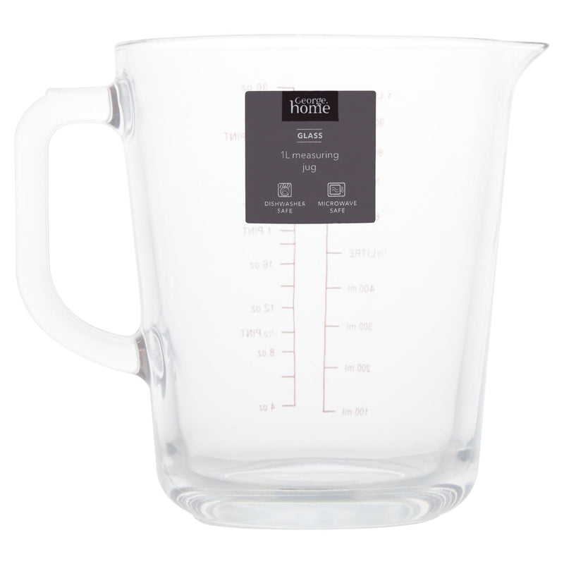 George Home Glass Measuring Jug 1L, UK version