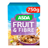 ASDA Fruit & Fibre cereal pack 750g - British product