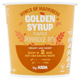 ASDA Golden Syrup Flavour Porridge Pot 57g - British product