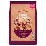 ASDA Raisin Almond Granola Wholegrain Oat Clusters 1kg - British product