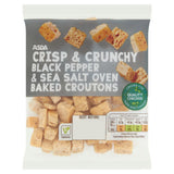 ASDA Black Pepper & Sea Salt croutons 40g - British product