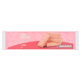 ASDA Pink Wafers Sweet Vanilla Wafer Biscuits 185g