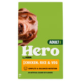 Hero adult dog food with chicken rice 12kg, UK version