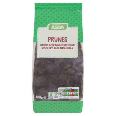 ASDA dried prunes 500g - British product