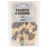 ASDA peanuts and raisins mix 250g, UK version