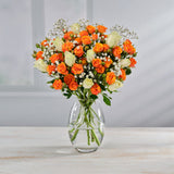 ASDA Gesteck aus gemischten Rosen, frisch geschnitten