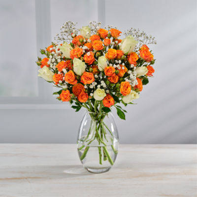 ASDA Mixed Roses Fresh Cut Floral Arrangement - British product