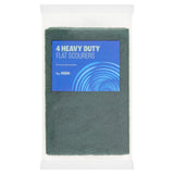 ASDA 4 Heavy Duty Flat Scourers