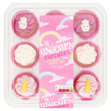 ASDA The BAKERY Unicorn Cupcakes 9 pack (British brand)