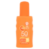ASDA Protect Clear Sun Spray SPF50 High 200ml - British product