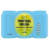 ASDA Diet Tropical Crush soft drink 6 x 330ml - British product