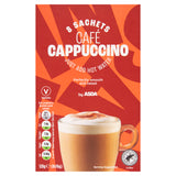 ASDA cappuccino sachets 128g - British product