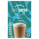 ASDA Café Latte instant coffee sachets 128g - British product