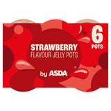 ASDA Strawberry Flavour Jelly Pots 720g - British product