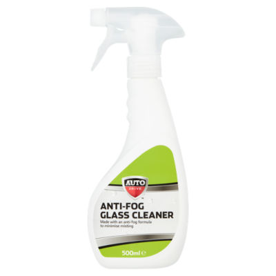 Auto Drive Anti-Fog Glass Cleaner 500ml, imported from the UK