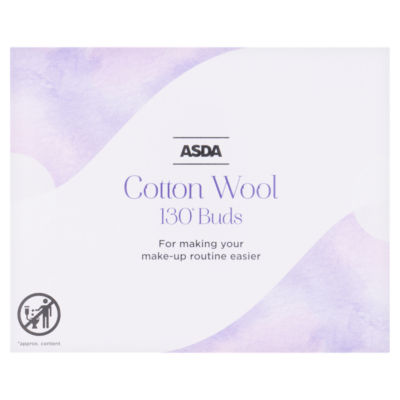 ASDA cotton wool buds 130 - British product