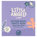 ASDA Little Angels cotton wool safety buds 60, UK version