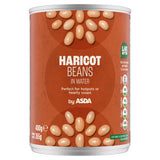 ASDA ASDA Haricot Beans in Water Canned Beans 400g- Buy online at McGrocer