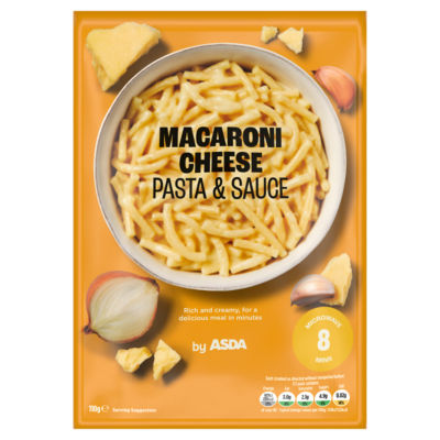 Asda macaroni cheese pasta sauce kit 110g - British product