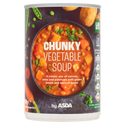 ASDA Chunky Vegetable Soup 400g - British product