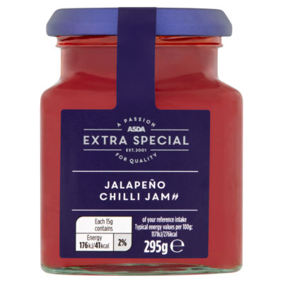 ASDA Extra Special Jalapeño Chilli Jam 295g - British product
