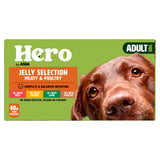 Hero by ASDA wet dog food jelly selection for adult dogs, UK version