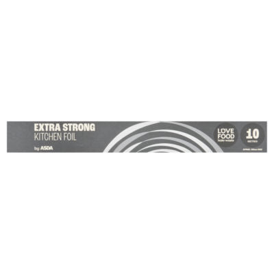 ASDA Extra Strong Kitchen Foil 10 Metres - British product